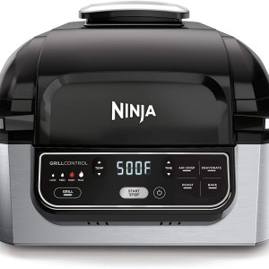Ninja Foodi Indoor Electric Countertop Grill with 4-Quart Air Fryer
